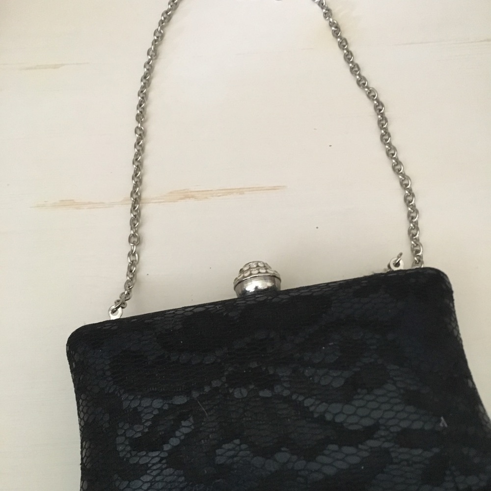 Small lace evening bag like new